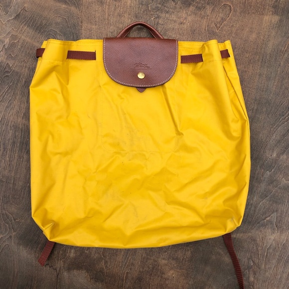 Longchamp Handbags - Longchamp Le Pliage Large backpack drawstring